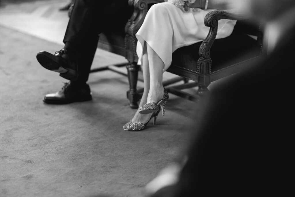 Couple en attente du mariage