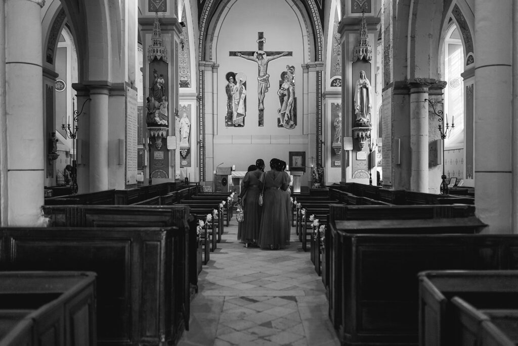 Photographe mariage Ile-de-France à l'église